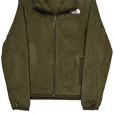 The North Face Fleece Jacket - Small Green Polyester