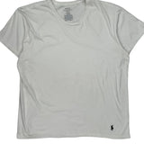 Ralph Lauren T-Shirt - XL White Cotton