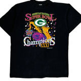 Green Bay Packers Logo 7 Nfl T-Shirt - XL Black Cotton