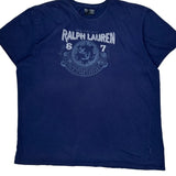 Ralph Lauren T-Shirt - 2XL Blue Cotton