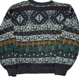 Sears Sweater - Large Multicoloured Acrylic Blend