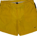 Nike Sport Shorts - XL Yellow Polyester