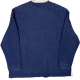 Polo By Ralph Lauren Rugby Shirt - XL Blue Cotton