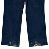 Carhartt Carpenter Trousers - 34W 32L Blue Cotton