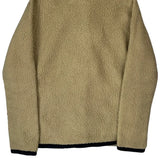 Patagonia Fleece Jacket - Small Beige Polyester