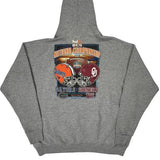 Gators Vs Sooners Nfl Ncaa Hoodie - 2XL Grey Cotton