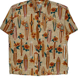 Toes On The Nose Floral Hawaiian Shirt - XL Multicoloured Cotton