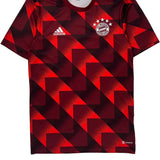 Bayern Munich Adidas 2022-23 Training Football Shirt - Small Red Polyester