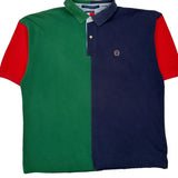 Tommy Hilfiger Polo Shirt - XL Green Cotton
