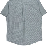 Tommy Hilfiger Checked Short Sleeve Shirt - XL Blue Cotton