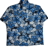 Aloha Republic Floral Hawaiian Shirt - XL White Cotton
