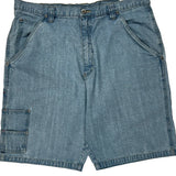 Wrangler Denim Shorts - 38W 10L Blue Cotton