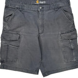 Carhartt Cargo Shorts - 38W 10L Gray Cotton