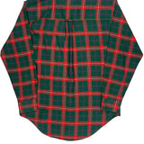 Chaps Ralph Lauren Checked Shirt - Medium Green Cotton