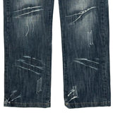 Kosmo Lupo Hip Hop Jeans - 32W 32L Blue Cotton