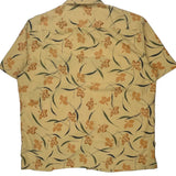 Solitude Floral Hawaiian Shirt - XL Orange Cotton