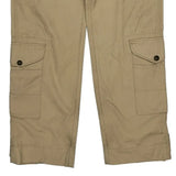 Ralph Lauren Sport Cargo Trousers - 30W UK 10 Beige Cotton