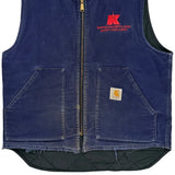 Carhartt Gilet - Medium Blue Cotton