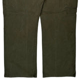 Dickies Cargo Carpenter Trousers - 40W 31L Green Cotton