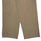 Illegal Cargo Trousers - 38W 31L Beige Cotton