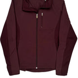 Nike Jacket - Medium Burgundy Polyester