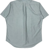 Ralph Lauren Short Sleeve Shirt - Large Blue Cotton