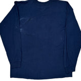 Adidas Long Sleeve T-Shirt - XL Navy Cotton