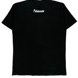 Single Stitch Gatorade Fruit Of The Loom Graphic T-Shirt - Large Black Cotton