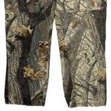 Realtree Camo Cargo Trousers - 38W 31L Green Cotton