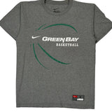 Green Bay Basketball Nike T-Shirt - Small Gray Cotton