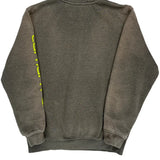 Carhartt Spellout Hoodie - Medium Grey Cotton Blend