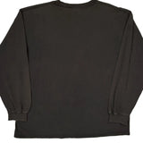 Nike Center Swoosh Long Sleeve T-Shirt - XL Black Cotton