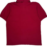 Lacoste Polo Shirt - XL Red Cotton