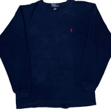 Polo By Ralph Lauren Long Sleeve T-Shirt - XL Navy Cotton