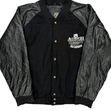Texas Hold 'Em Steve And Barrys Graphic Varsity Jacket - XL Black Acrylic