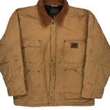 Old Mill Workwear Jacket - Large Brown Cotton