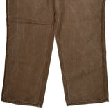 Schmidt Carpenter Pants - 38W 31L Brown Cotton