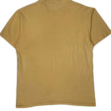 Sun Valley Sgt Leisure Single Stitch T-Shirt - Large Yellow Cotton