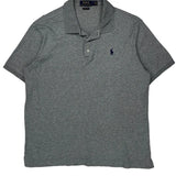 Polo By Ralph Lauren Polo Shirt - Medium Grey Cotton