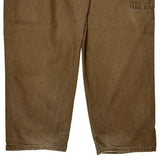 Unbranded Carpenter Trousers - 38W 30L Brown Cotton