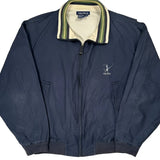 Nautica Harrington Jacket - Large Navy Cotton
