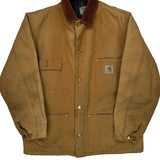 Made In USA Carhartt Jacket - Medium Brown Cotton