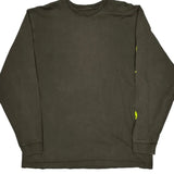 Carhartt Long Sleeve T-Shirt - Large Brown Cotton