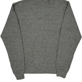 Made In USA Russell Athletic Valleywood Track Sweatshirt - Small Grey Cotton Blend