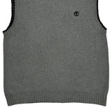 Timberland Sweater Vest - Medium Gray Cotton
