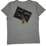 Get Nervous Tour 82-83 Pat Benatar Single Stitch T-Shirt - Large Grey Cotton