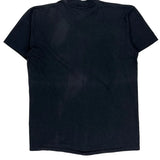 Single Stitch University Of Arizona Stedmans College T-Shirt - Large Black Cotton