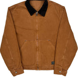 Unbranded Workwear Jacket - Medium Brown Cotton