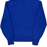 1967 Polo By Ralph Lauren Spellout Sweatshirt - Medium Blue Cotton