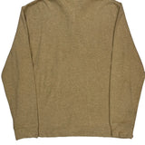 Polo By Ralph Lauren 1/4 Zip - Large Beige Cotton